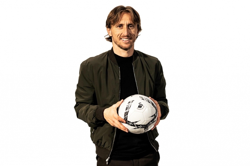 Modric đã trở thành cổ đông Swansea City vào đầu tháng 4 (Ảnh: Swansea City)