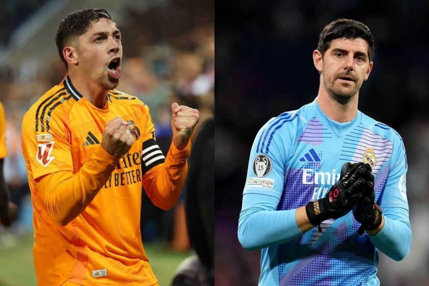 Federico Valverde và Thibaut Courtois góp mặt trong nhóm thủ lĩnh.