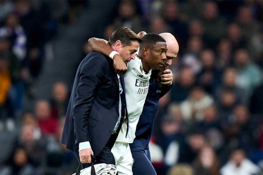 David Alaba chỉ mới có 14 trận thi đấu cho Real Madrid trong 2 năm gần đây (Ảnh: Relevo).