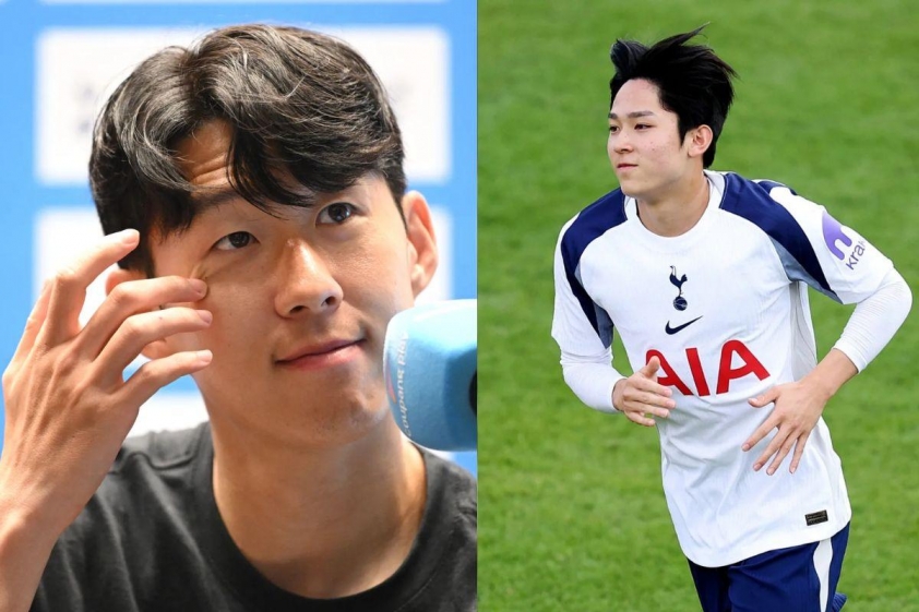 Son Heung-min chia sẻ bí quyết giúp đàn em Yang Min-Hyeok tỏa sáng ở Tottenham (Ảnh: TBR Football).