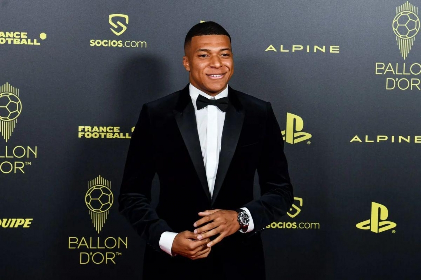 Mbappe đã có 8 lần được đề cử cho danh hiệu Quả bóng vàng (Ảnh: Khel Now).