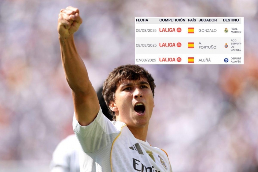 Real Madrid đã đăng ký Gonzalo Garcia vào danh sách đội một La Liga (Ảnh: Madrid Universal).