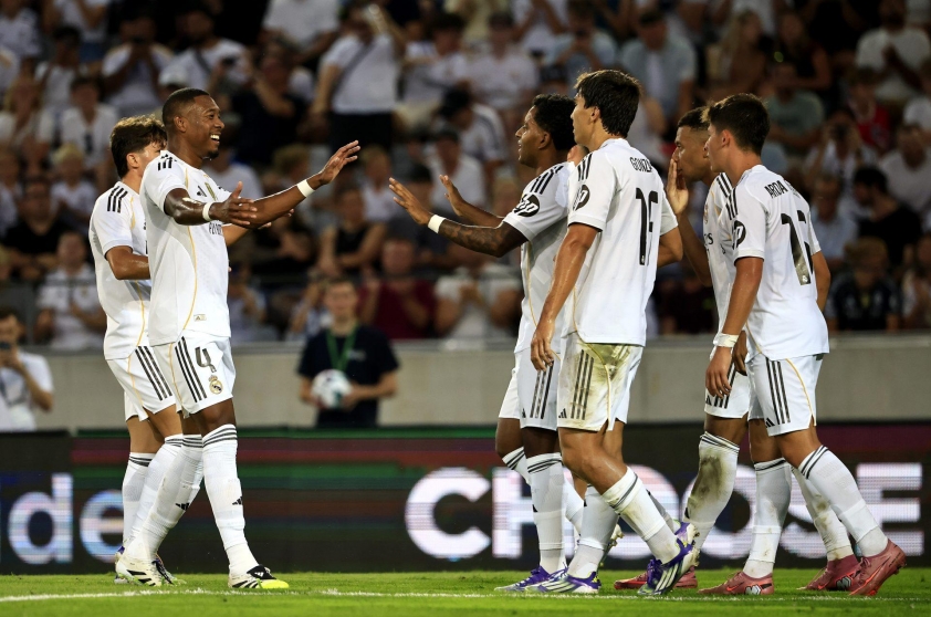 Alaba cũng thi đấu trở lại sau khi bình phục chấn thương dai dẳng (Ảnh: Madrid Universal)