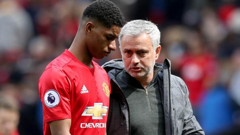 Người đặc biệt giúp Rashford bớt khắt khe về bản thân hơn (Ảnh: Sky Sport)