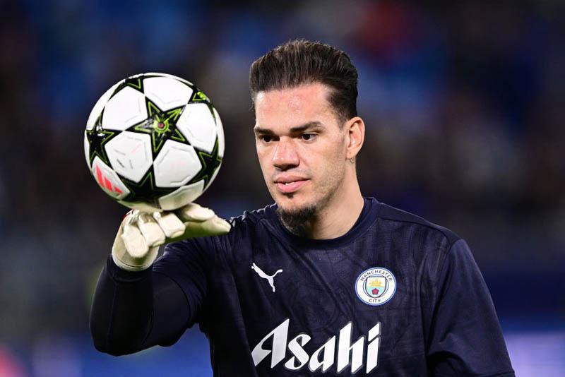 Ederson trên đường rời Man City - Ảnh: @fabrizio Romano