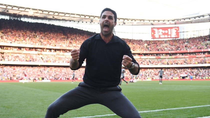 Arteta tin rằng Man Utd sẽ có mùa giải 2025/2026 khởi sắc (Ảnh: Sky Sports)