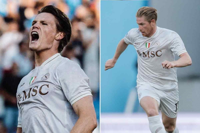 Andy Brassell cho rằng đến Kevin De Bruyne cũng không đủ tầm so sánh với McTominay nếu ở CLB Napoli (Ảnh: Napoli SSC).