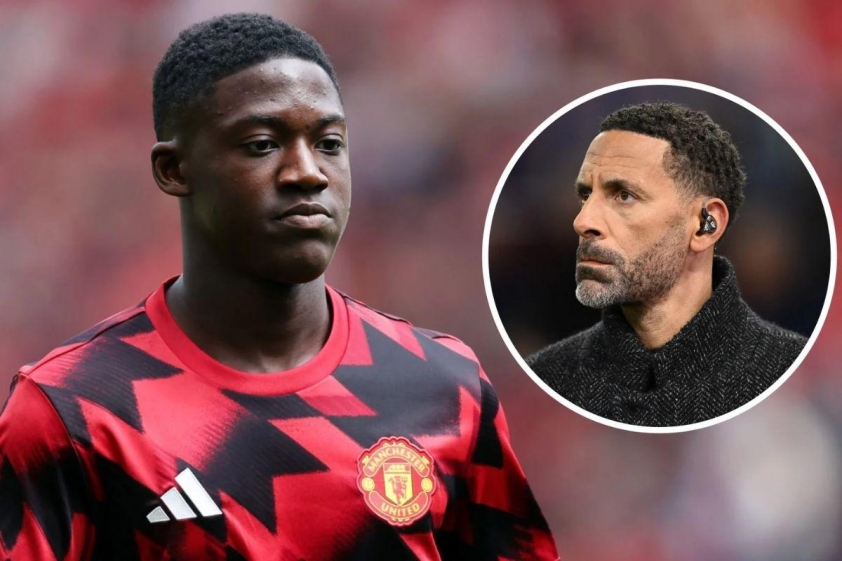 Rio Ferdinand cho rằng MU cần xây dựng đội hình xoay quanh Mainoo (Ảnh: TBR Football).