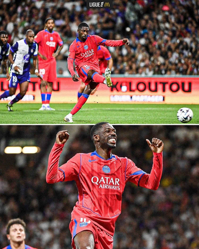 Dembele đang chơi hay ở PSG - Ảnh: @MediaParisien