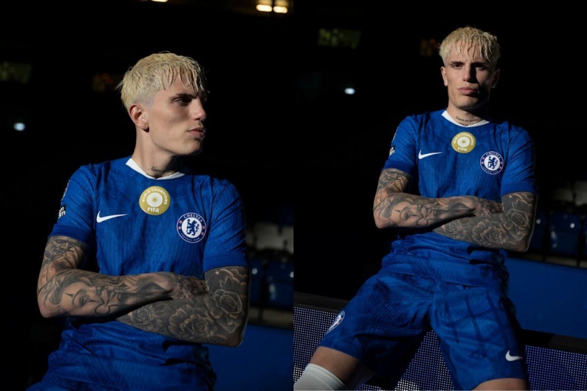 Alejandro Garnacho chính thức gia nhập Chelsea (Ảnh: Trang chủ CLB).