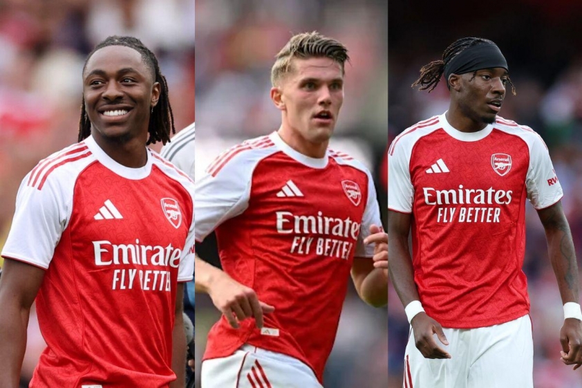 Arsenal sẵn sàng trình làng hàng công mới trước Liverpool.