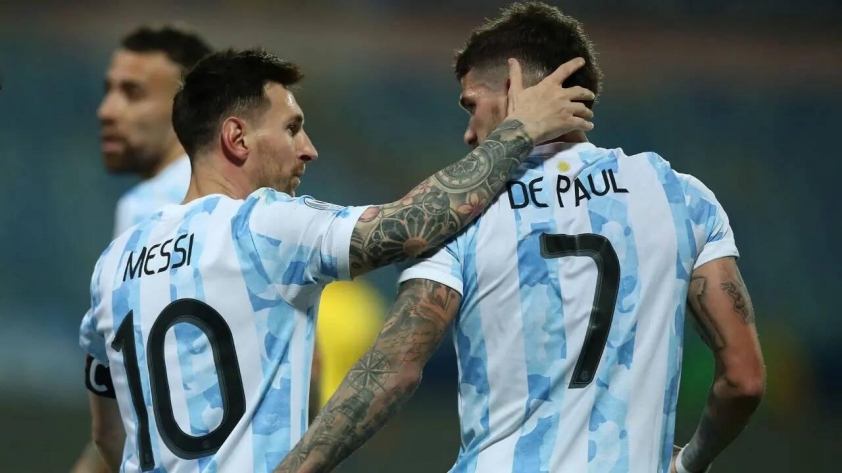 Rodrigo De Paul khẳng định Messi đã “giành được mọi thứ”. (Ảnh: GOAL)