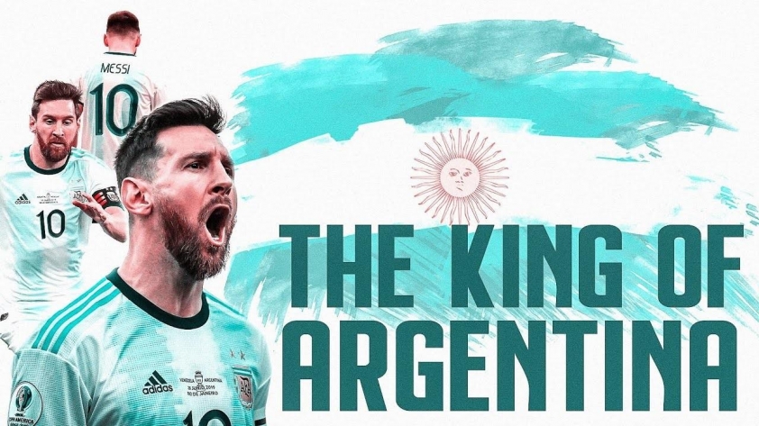 Messi dẫn dắt Argentina tại World cup với tư cách là các nhà đương kim vô địch. (Ảnh: Daily Mail)