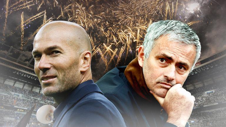 2 vị chiến lược gia xuất sắc của bóng đá thế giới. (Ảnh: Sky Sports)