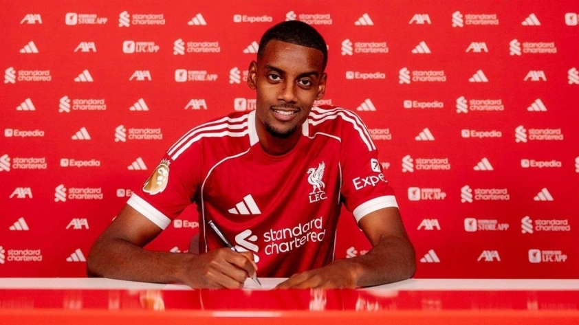 Alexander Isak gia nhập Liverpool với bản hợp đồng kỷ lục 125 triệu Bảng.