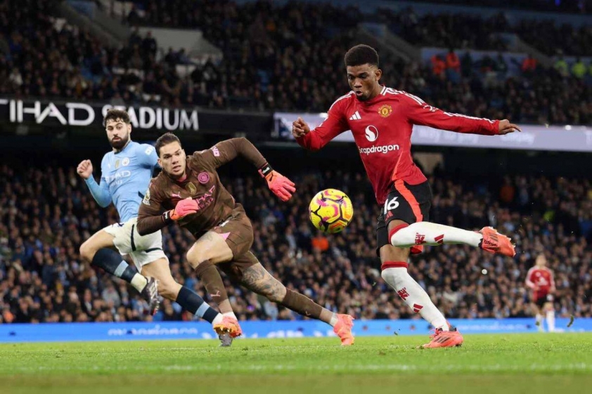 Ở mùa giải trước, MU đã vượt qua Man City ngay tại Etihad (Ảnh: Trang chủ CLB).