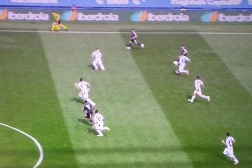 Bàn thắng của Mbappe bị từ chối vì lỗi việt vị (Ảnh: X).