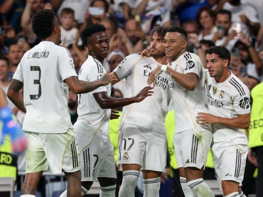 Real Madrid vẫn đang duy trì phong độ rất ổn định trong thời gian qua (Ảnh: Goal)
