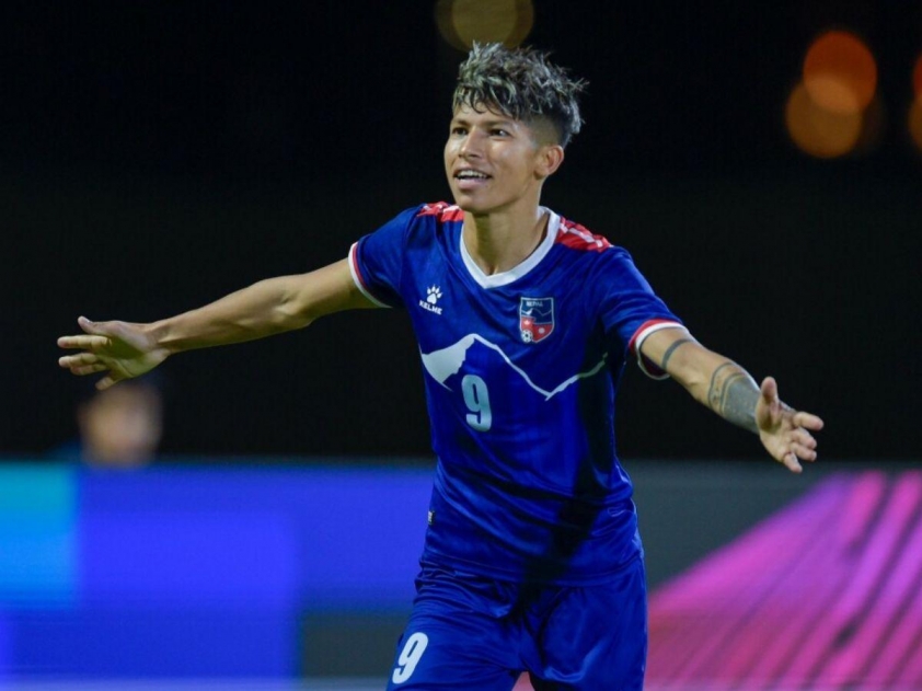 Nepal vừa có những trận đấu đầy nỗ lực trên đất Việt Nam tại bảng F vòng loại Asian Cup 2027 (Ảnh: AFC)