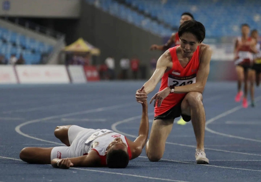 Soh Rui Young suýt bỏ lỡ SEA Games 33 vì các bất thường trong buổi kiểm tra sức khỏe. Ảnh:FBNV