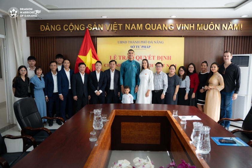 Đây là dấu mốc lớn trong hành trình của Đỗ Phi Long tại Việt Nam (Ảnh: SHB Đà Nẵng).