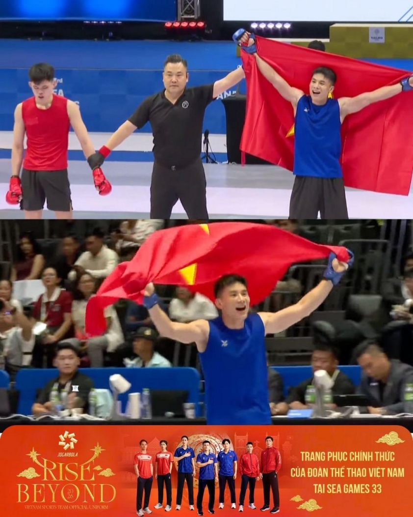 Chiến thắng thuyết phục giúp Quàng Văn Minh được Liên đoàn MMA Việt Nam thưởng nóng 200 triệu đồng.