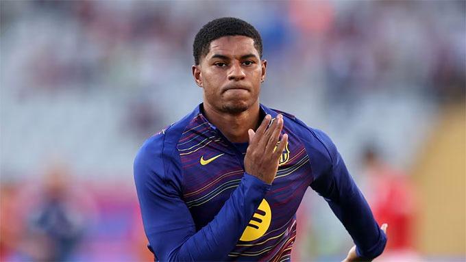 Dù có phong độ cao tại Barcelona, mức lương của Rashford là một trở ngại quá lớn đối với Barcelona. (Ảnh: Marca)