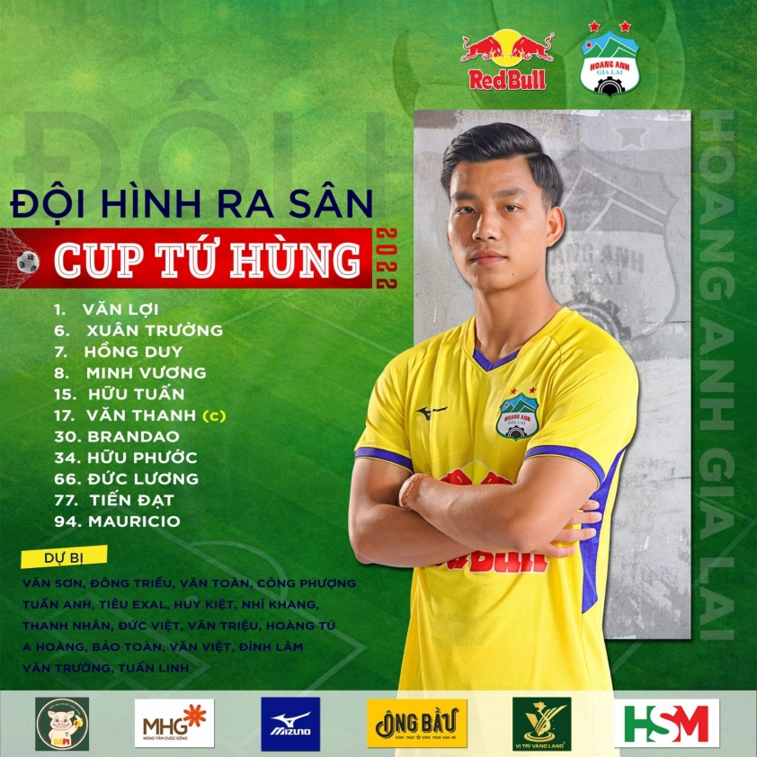 HAGL tung ra sân nhiều nhân tố trẻ