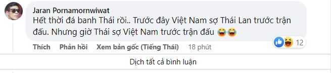CĐV Thái Lan: 'Chúng ta hết thời rồi, lúc nào cũng sợ thua Việt Nam' 169516