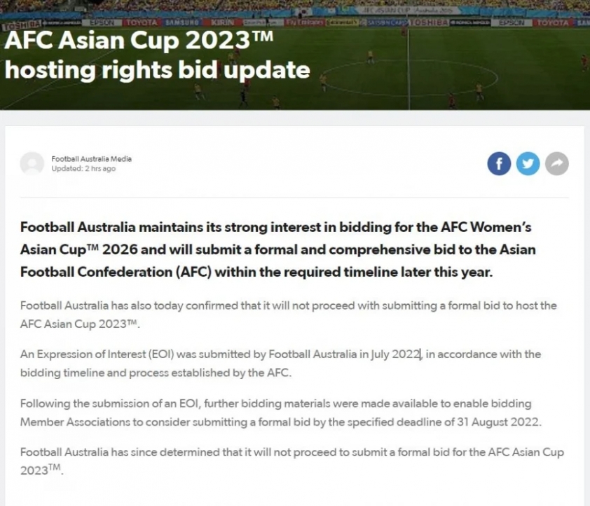 Bất ngờ: Trung Quốc có thể quay lại ‘giải cứu’ Asian Cup 2023 183323
