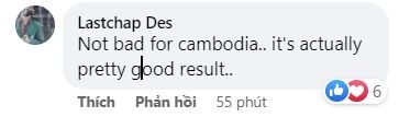 Thi đấu ấn tượng trước Nhật Bản, Campuchia nhận 'mưa lời khen' từ CĐV ĐNÁ 190575