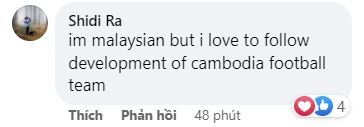 Thi đấu ấn tượng trước Nhật Bản, Campuchia nhận 'mưa lời khen' từ CĐV ĐNÁ 190578