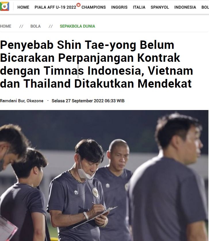 Báo Indonesia sợ HLV Shin Tae Yong thay thầy Park dẫn dắt ĐT Việt Nam 193863