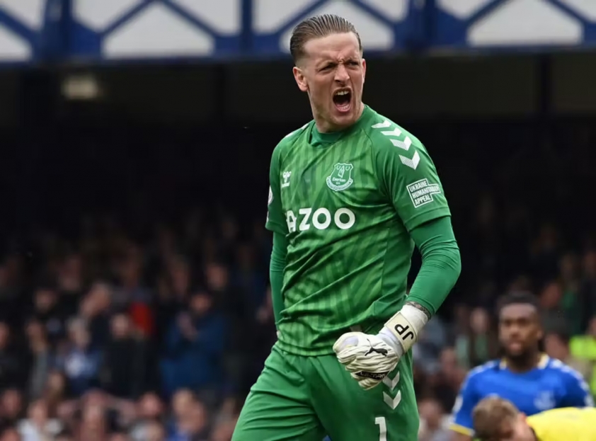 Pickford có một ngày thi đấu xuất sắc