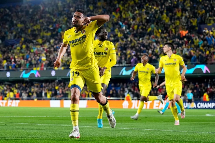 Villarreal dẫn trước 2-0 trên sân nhà sau khi hiệp 1 khép lại