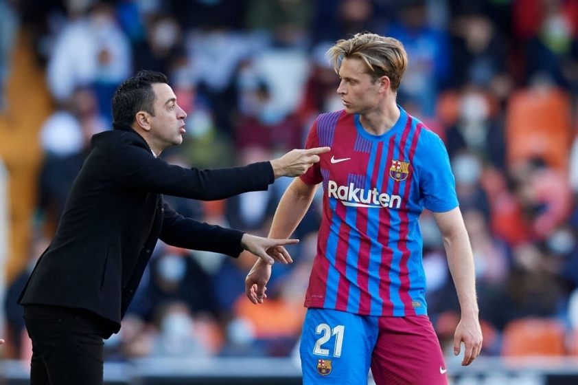 de jong xavi
