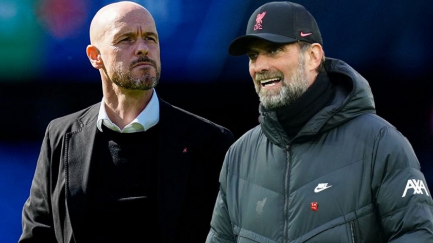 Trận giao hữu tối nay sẽ là lần đầu tiên Erik Ten Hag dẫn dắt MU đối đầu với Liverpool của Klopp