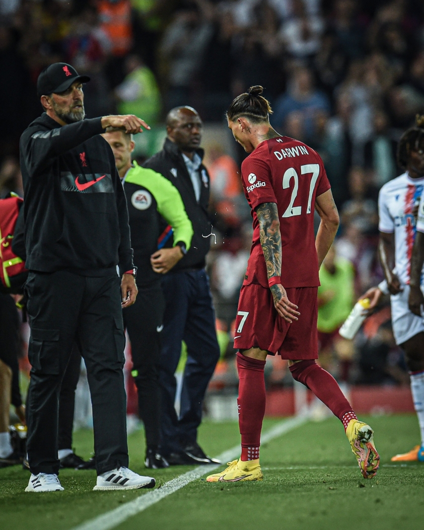 Jurgen Klopp ra phán quyết cho Darwin Nunez sau tấm thẻ đỏ 'ngu ngốc' 172414