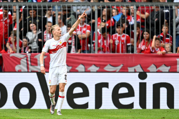 Fuhrich gỡ hòa cho Stuttgart sau sai lầm chết người của hàng thủ Bayern