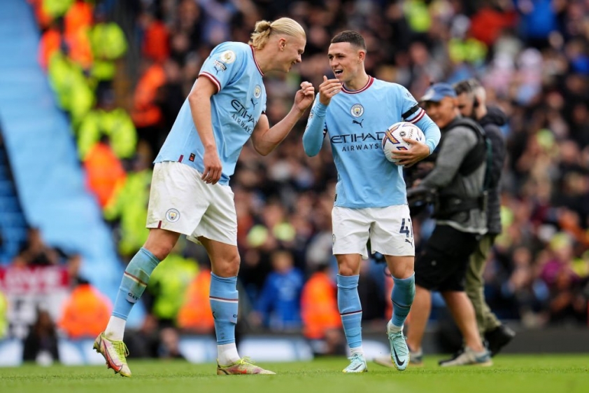 Haaland và Foden có cho mình mỗi người một hat-trick trước MU