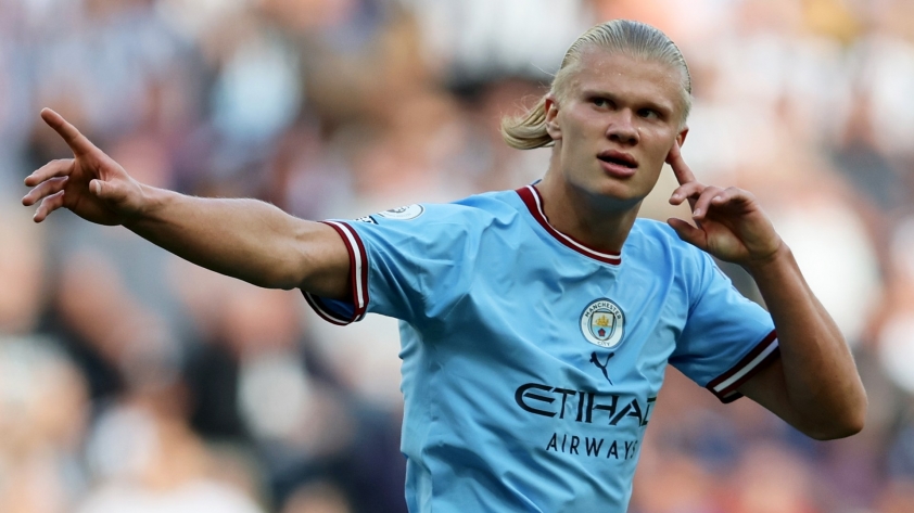 Pep Guardiola cười nhạo kiến nghị cấm Haaland ra sân 199378