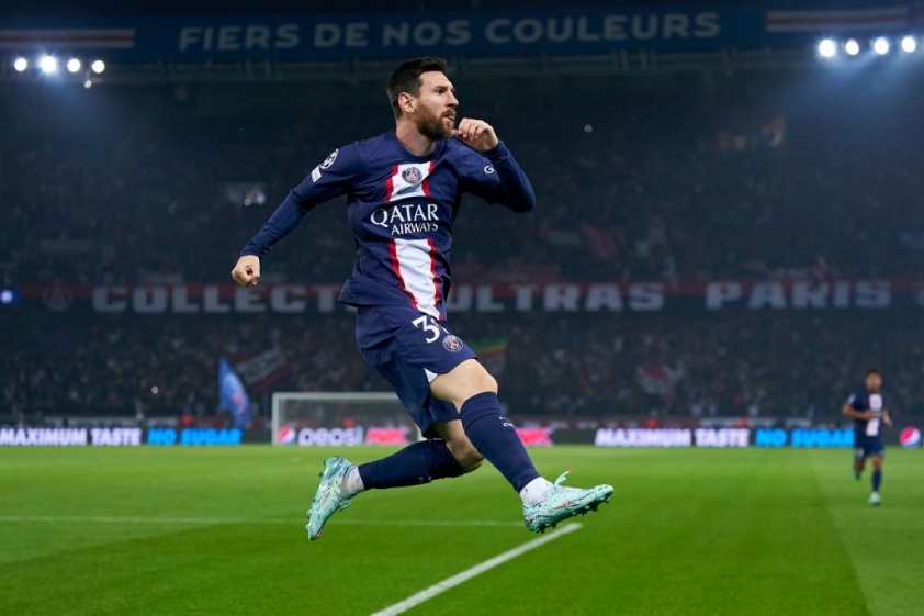 Messi lập loạt thông số 'điên rồ' sau trận PSG đè bẹp Maccabi Haifa 208688