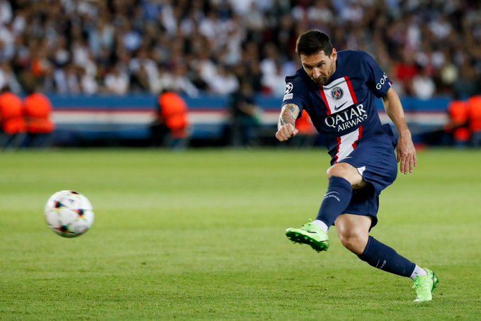 Messi lập loạt thông số 'điên rồ' sau trận PSG đè bẹp Maccabi Haifa 208690