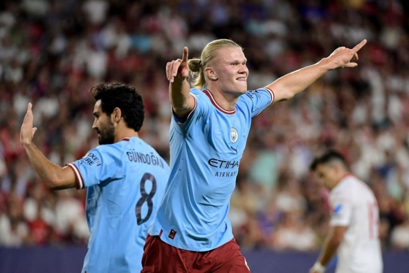 Man City được đánh giá cao hơn ở trận đấu với Sevilla dù nhiều khả năng họ sẽ không có Haaland trong đội hình xuất phát do chấn thương