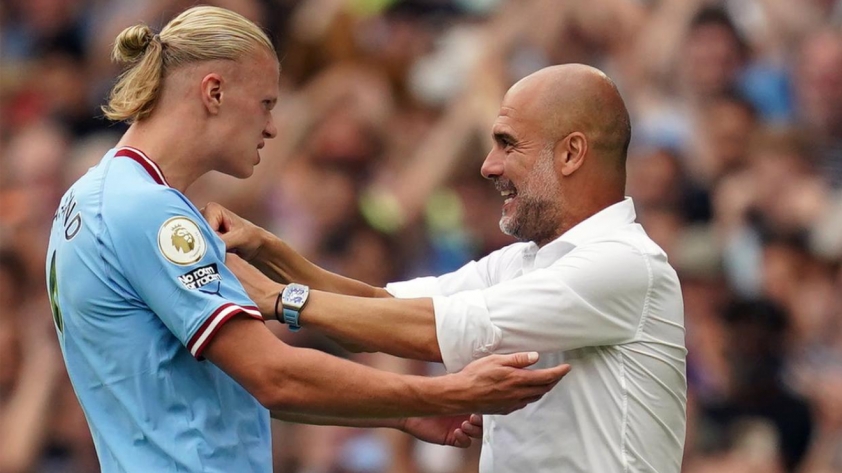 Pep Guardiola 'dằn mặt' Ibrahimovic vì dám 'đụng' tới trò cưng Haaland 213976