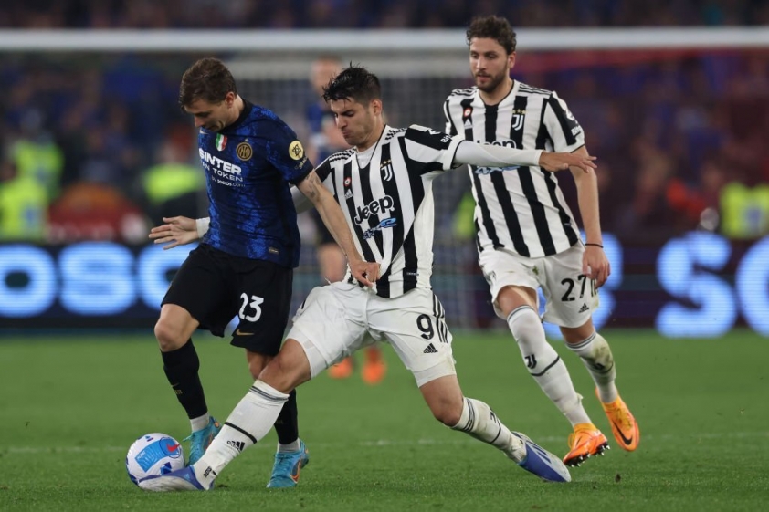Inter và Juventus bước vào trận derby Italia sự tương đồng về thứ hạng tại Serie A nhưng trái ngược trong tâm trạng sau khi trở về từ Cúp C1