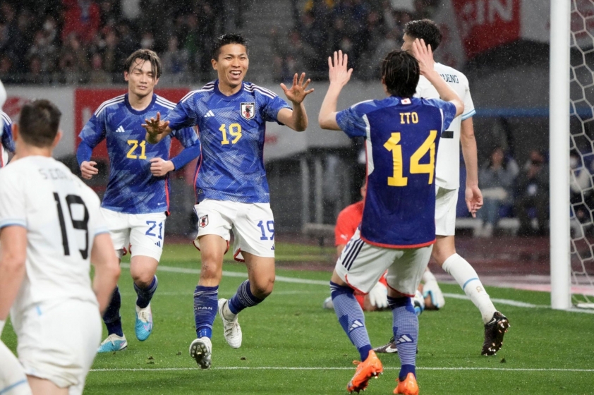 Thay người tài tình, Nhật Bản khuất phục đội tuyển từng 2 lần vô địch World Cup 261488