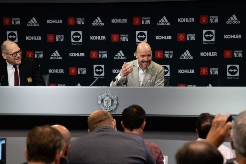 Ten Hag tuyên chiến với Man City và Liverpool trong ngày ra mắt MU 140660
