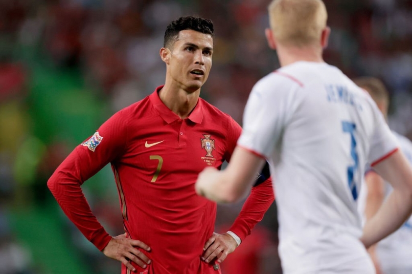 Ronaldo đã có một màn trình diễn nhạt nhòa trước CH Séc