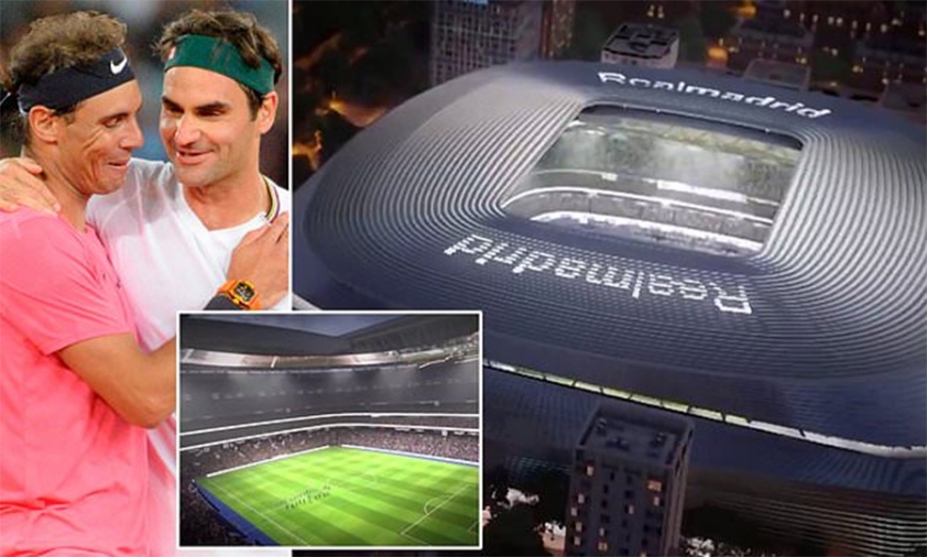 Nhờ Real Madrid, Federer và Nadal sắp cùng nhau phá kỷ lục tennis thế giới tại Bernabeu? 189279